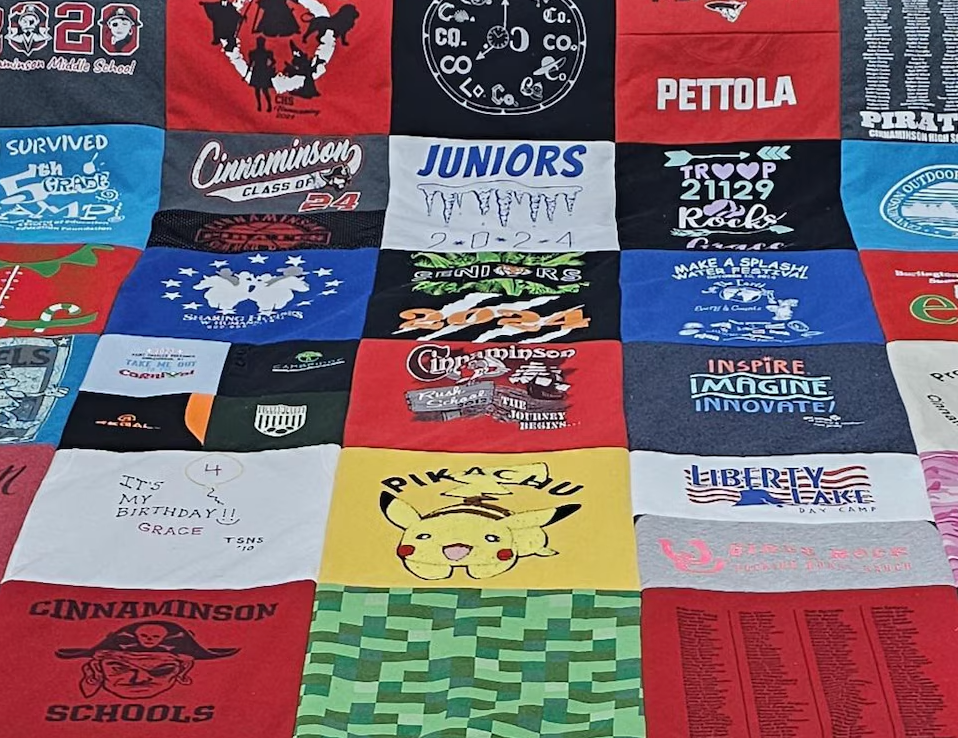 T-shirt Quilt April 10 6:00pm to 9pm
